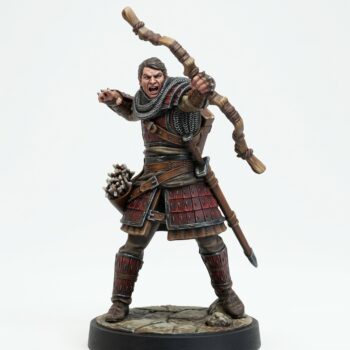 Oathsworn Archer E - Painted 3D Printed Miniature