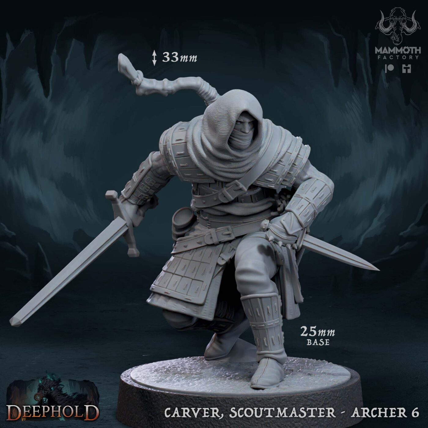 Oathsworn Archer F Miniature