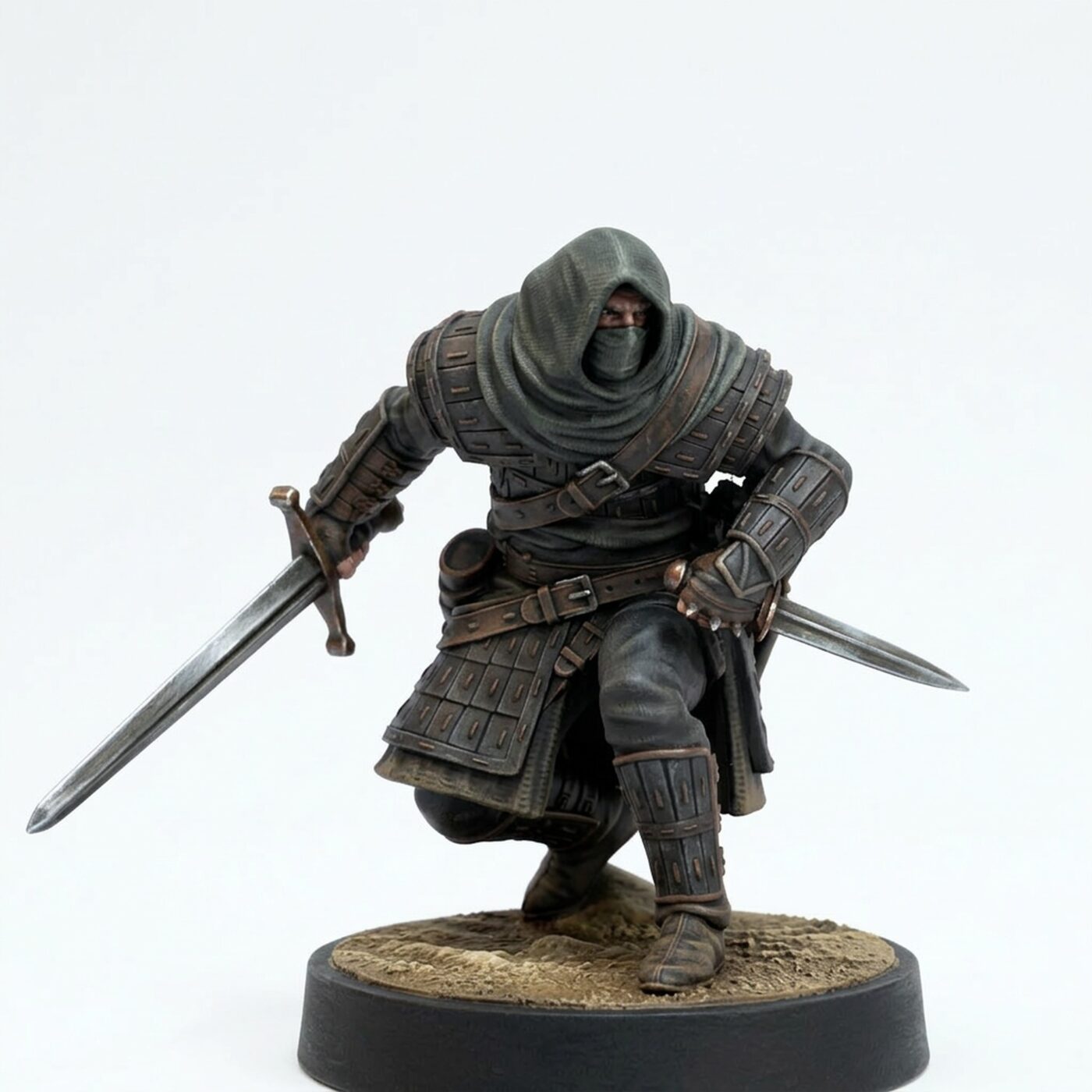 Oathsworn Archer F - Painted 3D Printed Miniature