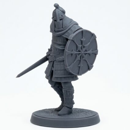 Oathsworn Blade A - Gray Resin 3D Printed Miniature