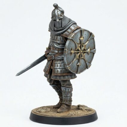 Oathsworn Blade A - Painted 3D Printed Miniature