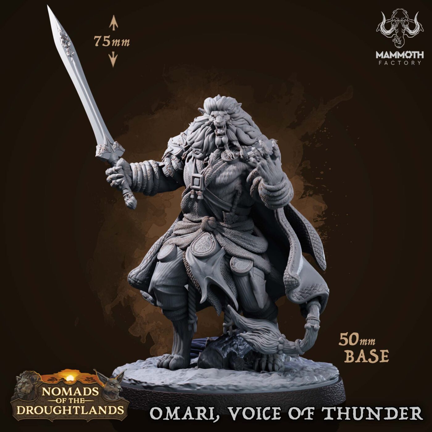 Omari Voice of Thunder Miniature