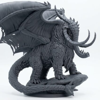 Jumboth - Gray Resin 3D Printed Miniature