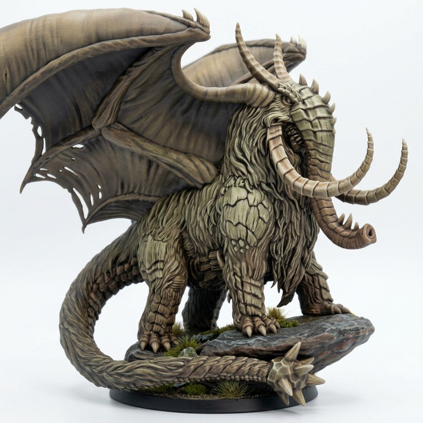 Titanic Hydra - Painted 3D Printed Miniature