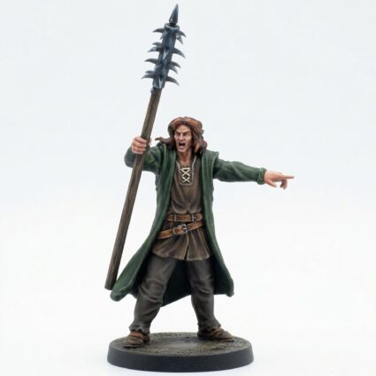 Peasant B - Painted 3D Printed Miniature