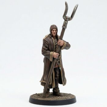 Peasant C - Painted 3D Printed Miniature