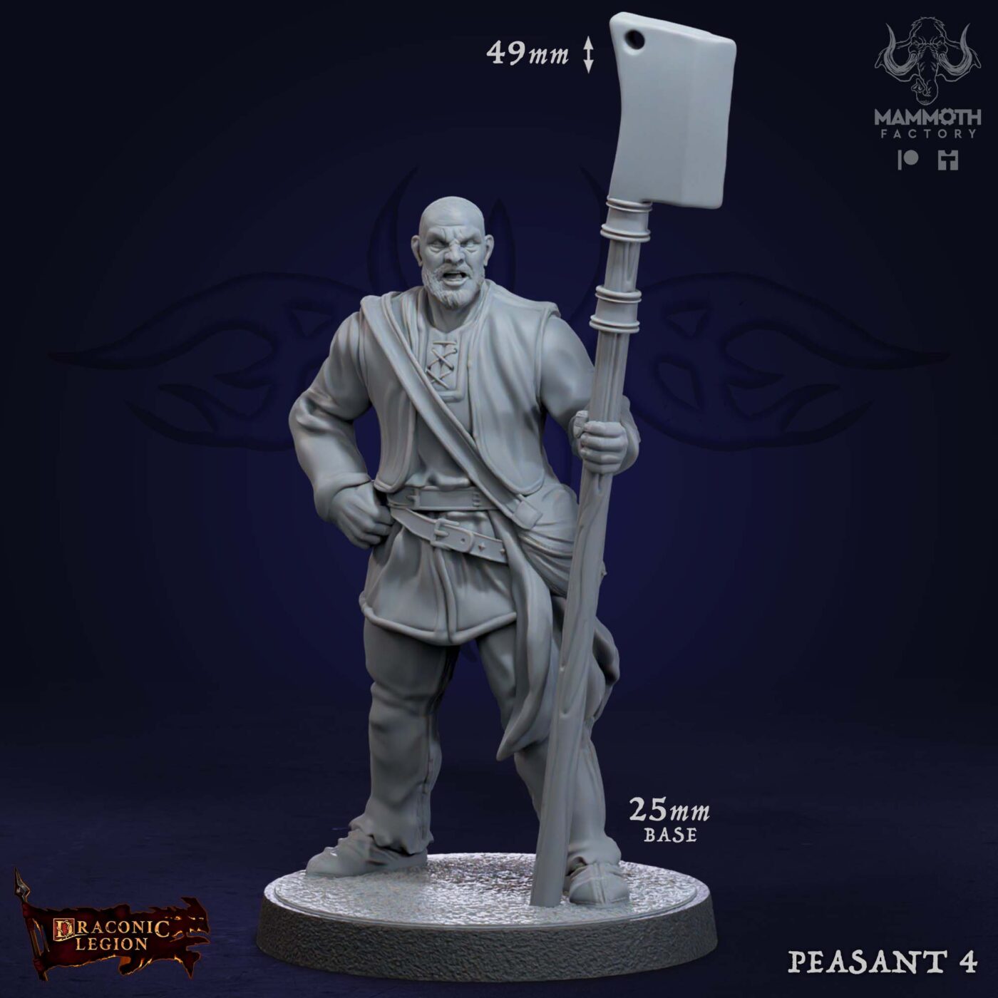 Peasant D Miniature