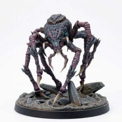 Phase Spider 1 - Saurian Isles by Mammoth Factory - Painted 3D Printed Miniature