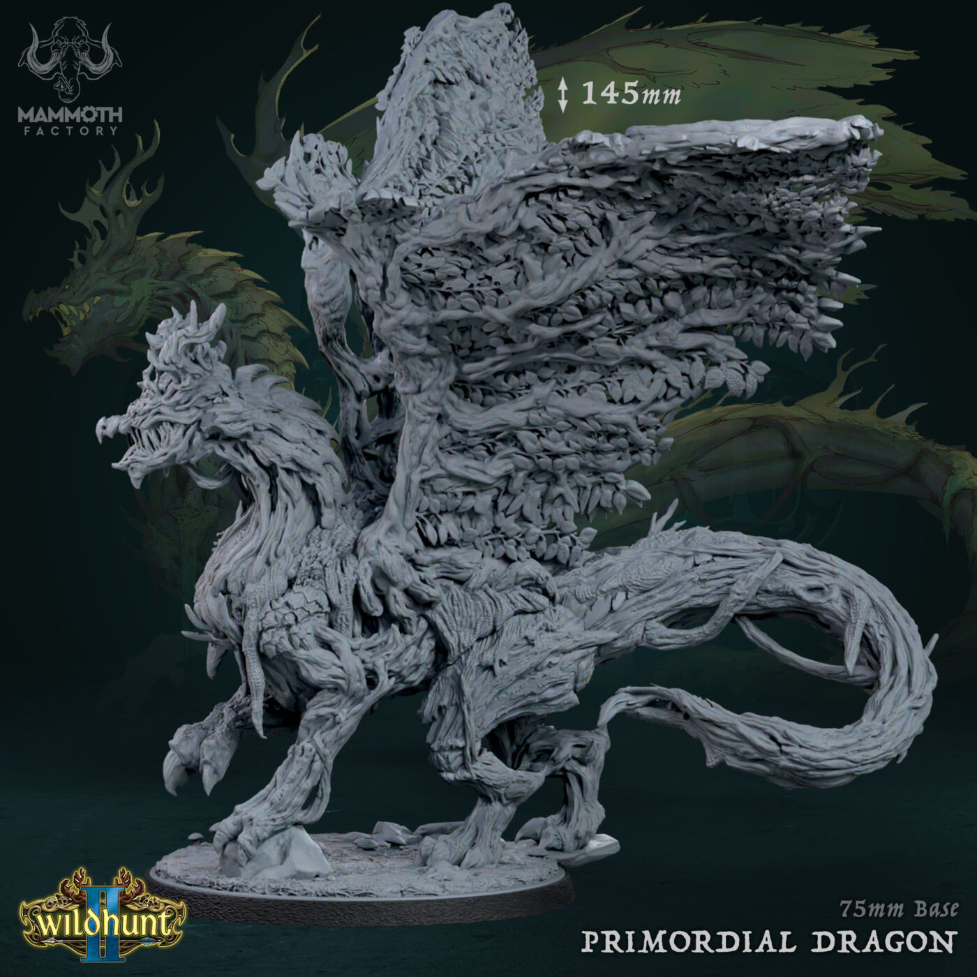 Primordial Dragon Miniature