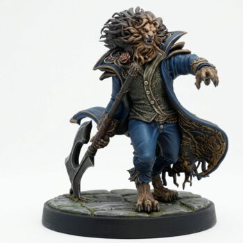 Prince Viorel Of Rose Keep - Painted 3D Printed Miniature