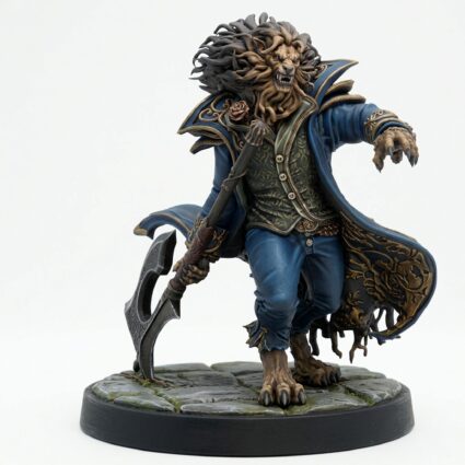 Prince Viorel Of Rose Keep - Painted 3D Printed Miniature