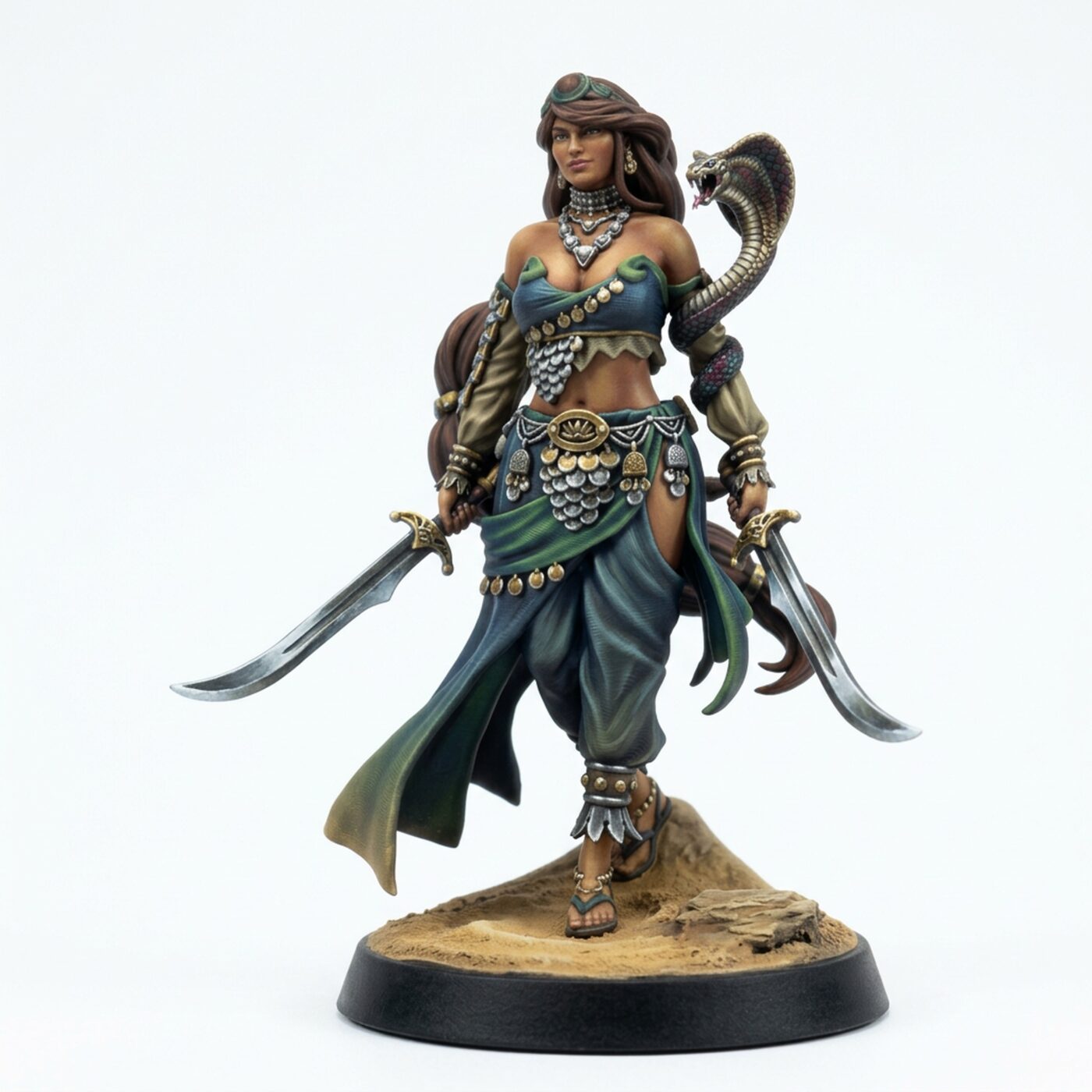 Princess Camomile V B - Painted 3D Printed Miniature
