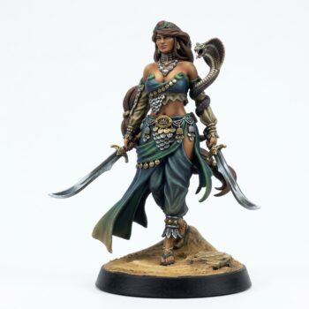 Princess Camomile V B - Painted 3D Printed Miniature