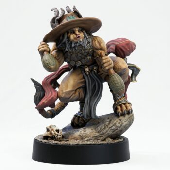 Raka Cha Cha - Painted 3D Printed Miniature