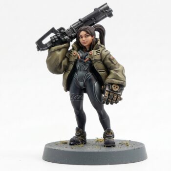 Rebekie - Cobra Kay - Papsikels - Painted Sci-Fi Miniature