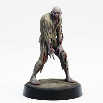 Restless Corpse B - Painted 3D Printed Miniature