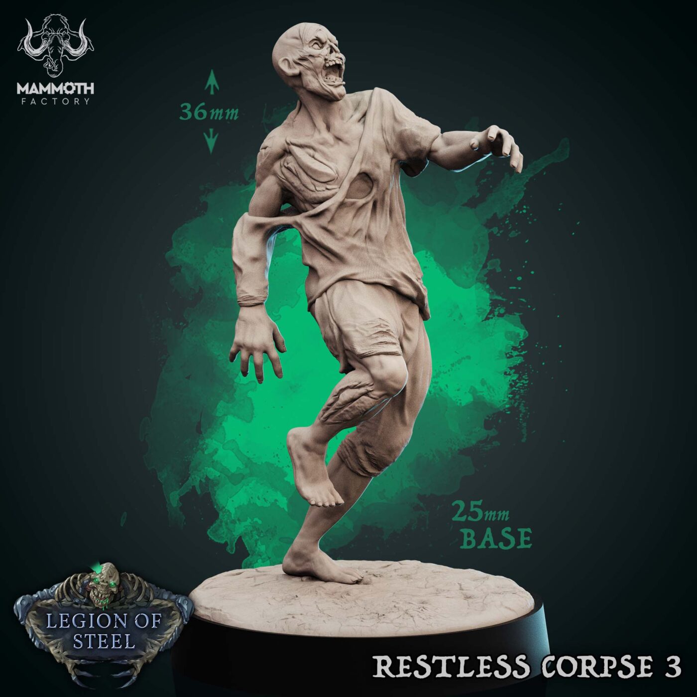 Restless Corpse C Miniature