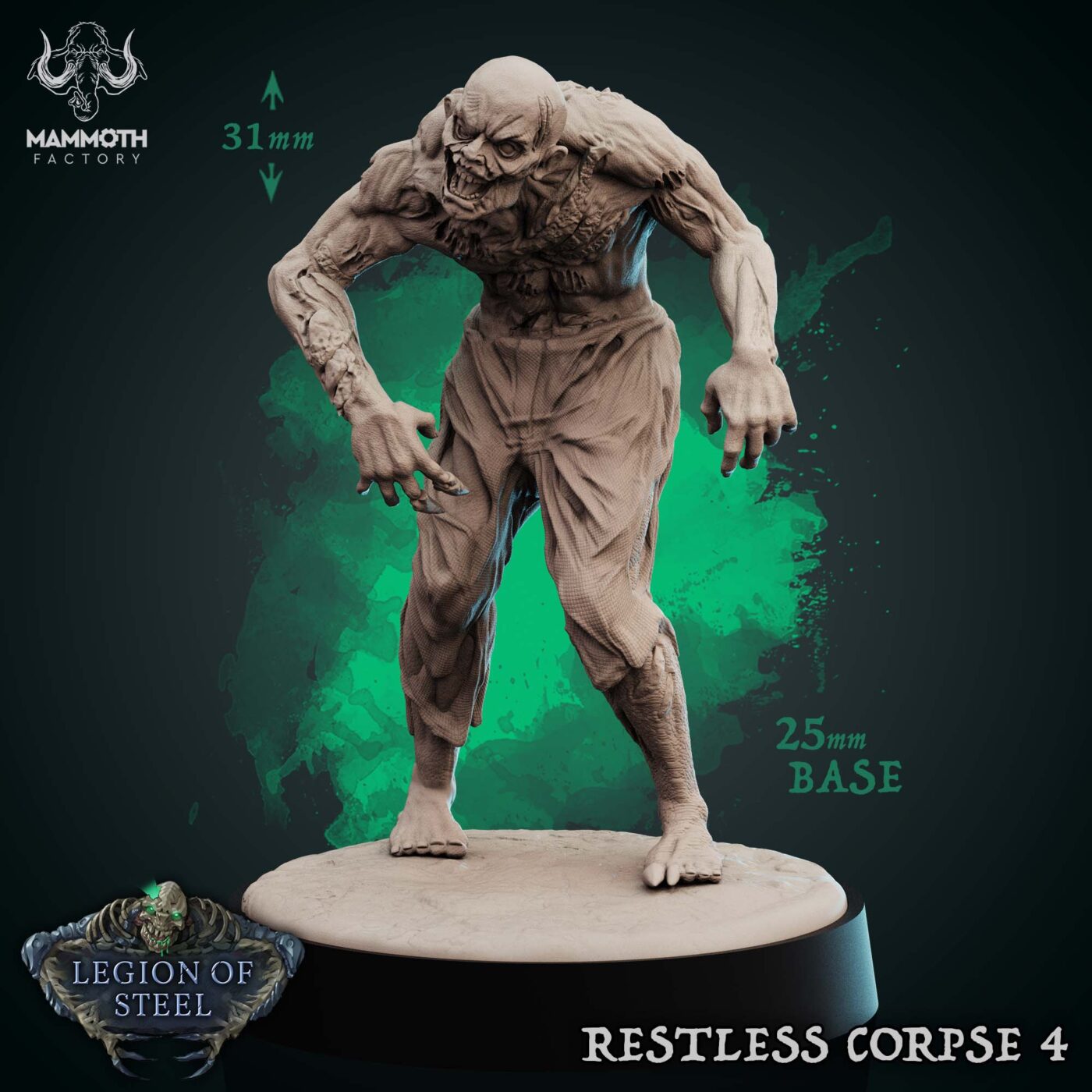 Restless Corpse D Miniature