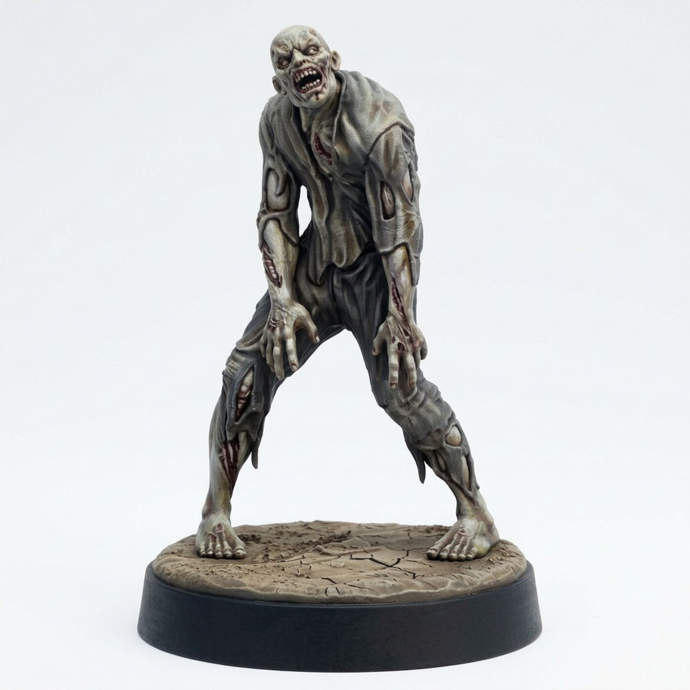 Restless Corpse E - Painted 3D Printed Miniature