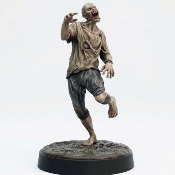 Restless Corpse F - Painted 3D Printed Miniature