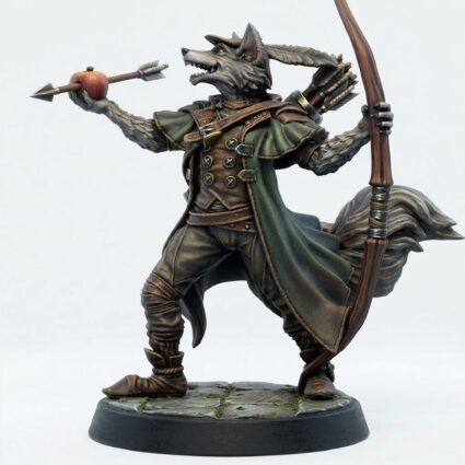 Robert Greenhood - Painted 3D Printed Miniature