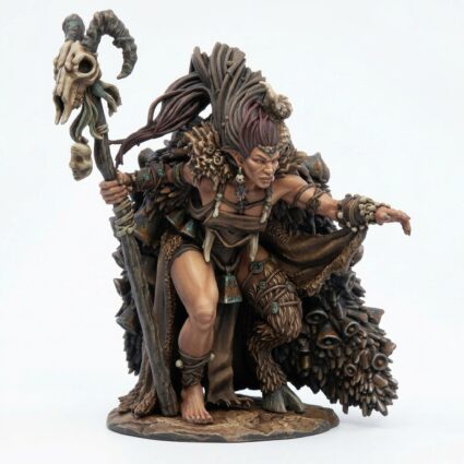 Savage Witch - Painted 3D Printed Miniature