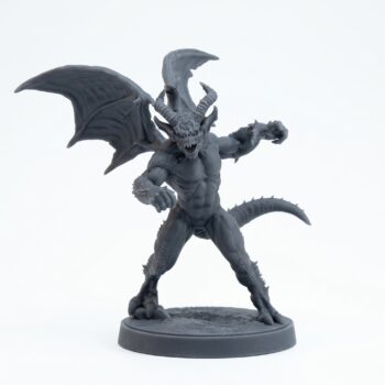 Scrapling Imp D - Gray Resin 3D Printed Miniature