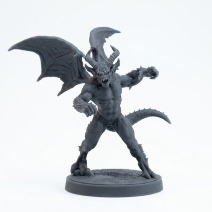 Scrapling Imp D - Gray Resin 3D Printed Miniature