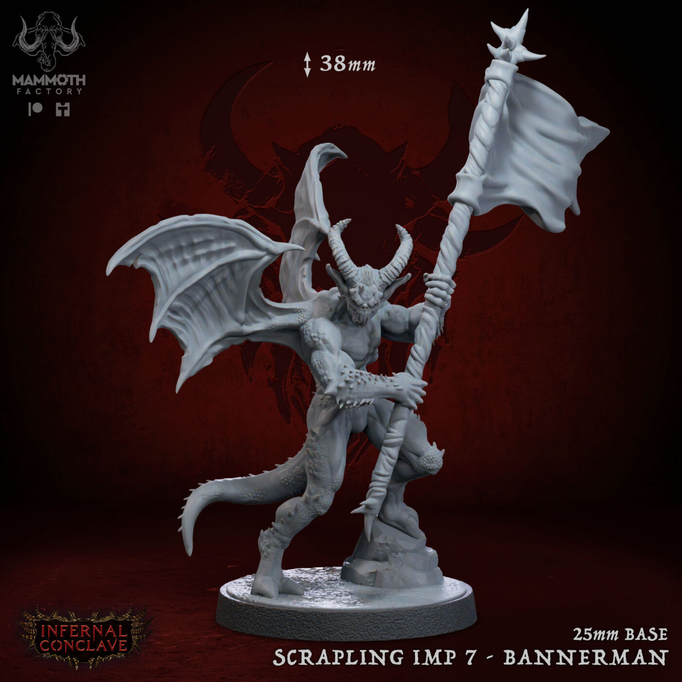 Scrapling Imp 7 Bannerman Miniature