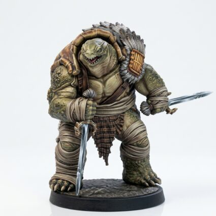 Shell Shinobi D - Painted 3D Printed Miniature