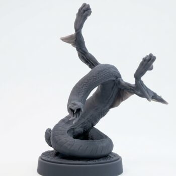 Shriik A - Gray Resin 3D Printed Miniature