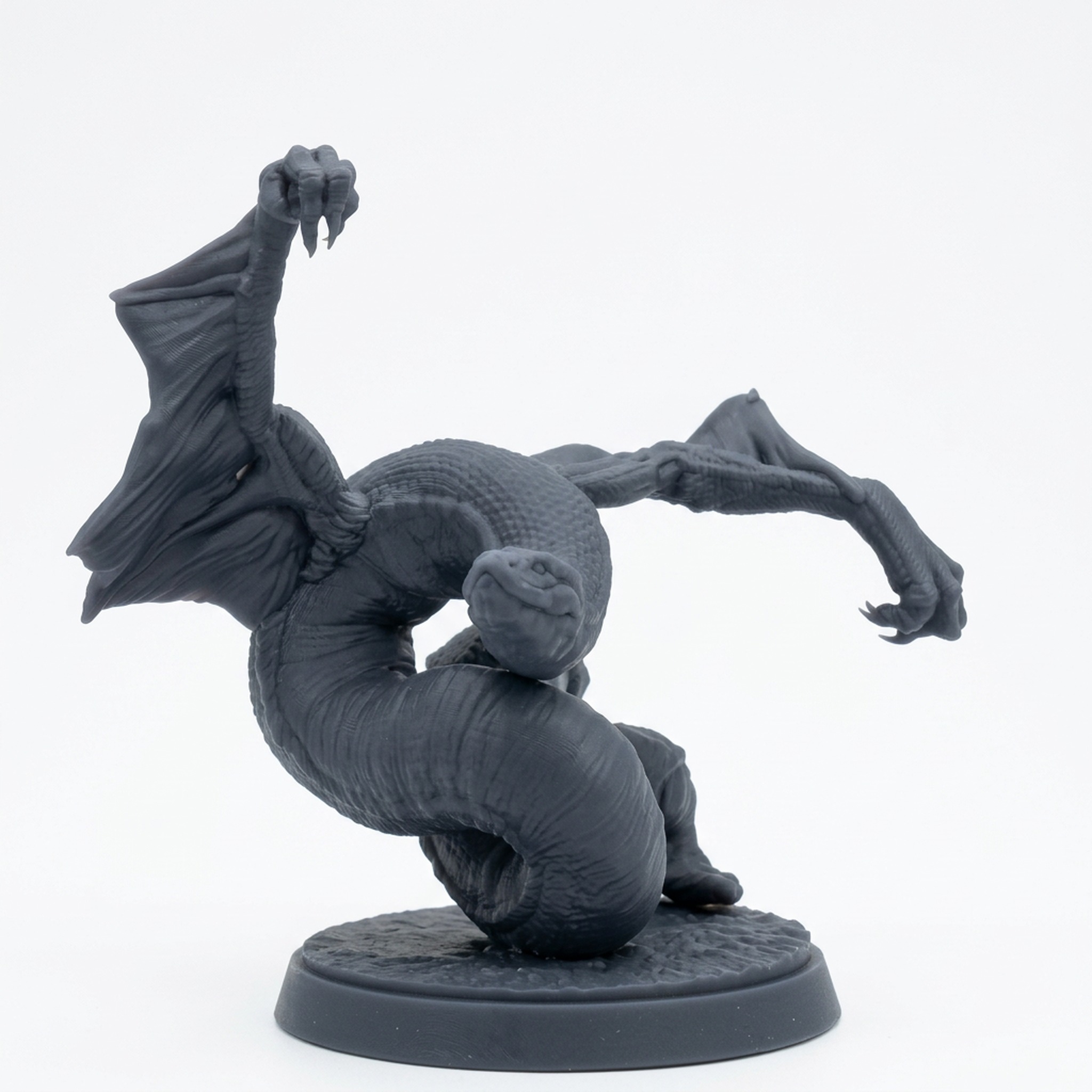 Shriik C - Gray Resin 3D Printed Miniature
