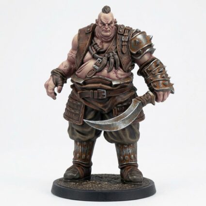 Small Jed Giantblood Mercenary - Painted 3D Printed Miniature