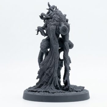 Soul Eater A - Gray Resin 3D Printed Miniature