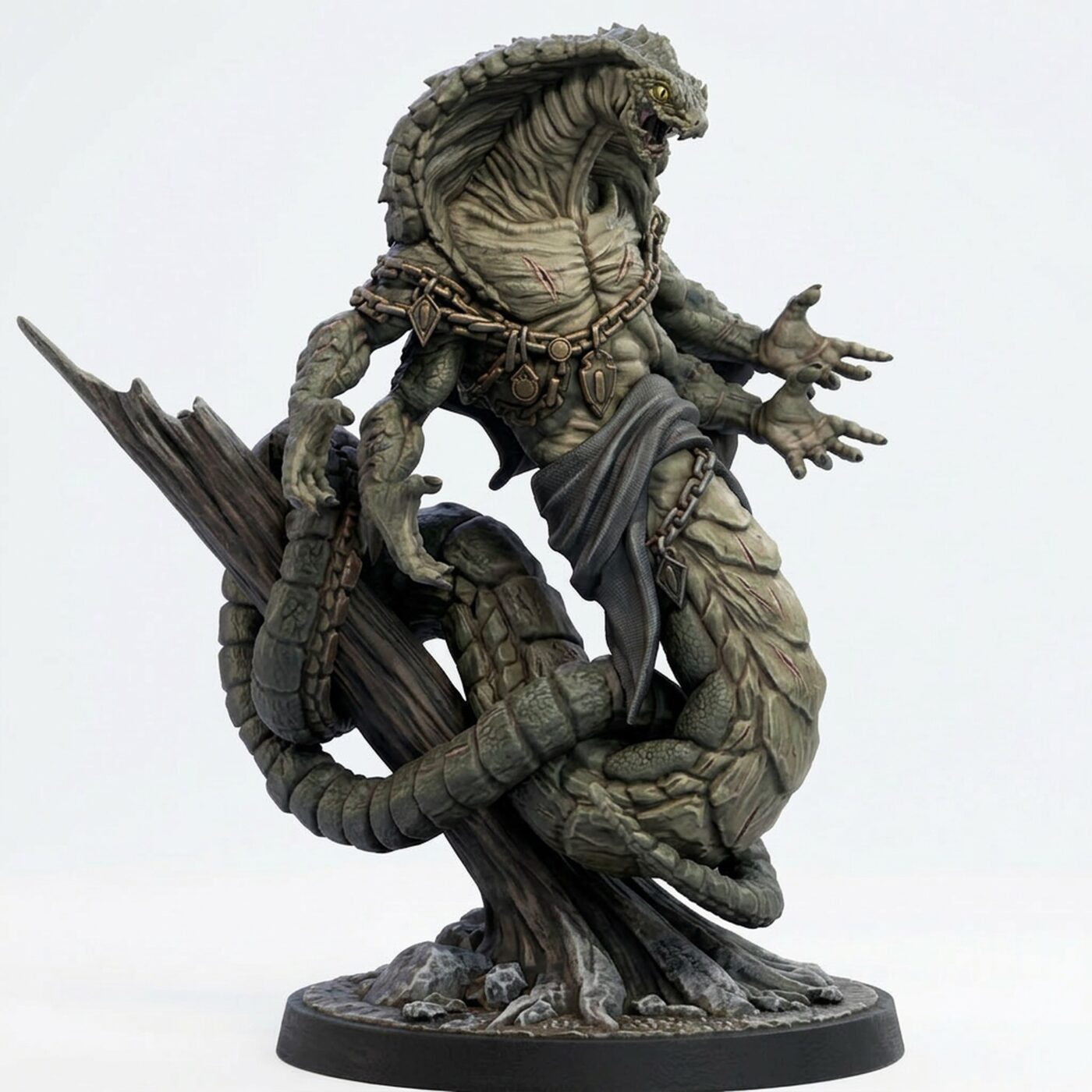 Ssrall Broodlord - Painted 3D Printed Miniature