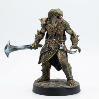 Ssrall Halfblood A - Painted 3D Printed Miniature
