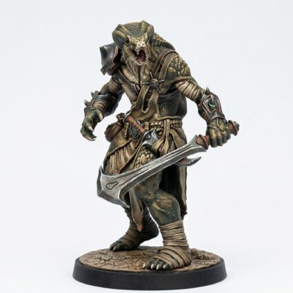 Ssrall Halfblood C - Painted 3D Printed Miniature