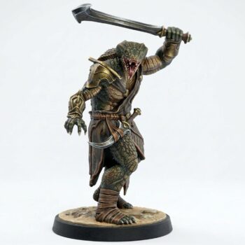 Ssrall Halfblood D - Painted 3D Printed Miniature