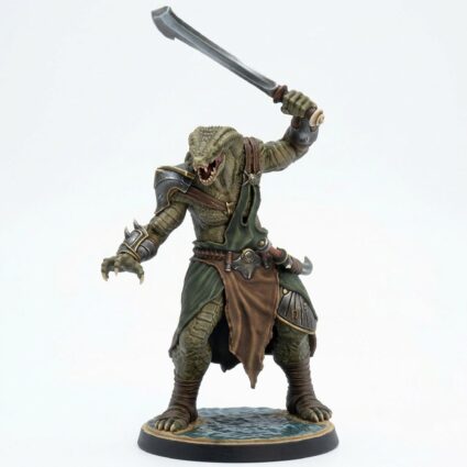 Ssrall Halfblood E - Painted 3D Printed Miniature