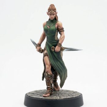 Ssrall Hybrid A - Painted 3D Printed Miniature