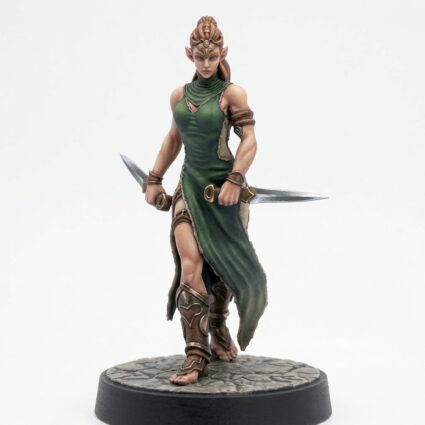 Ssrall Hybrid A - Painted 3D Printed Miniature