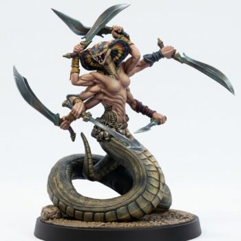 Ssrall Prelate - Painted 3D Printed Miniature