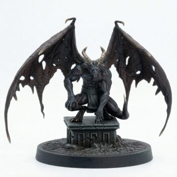 Stonecursed Gargoyle D - Painted 3D Printed Miniature