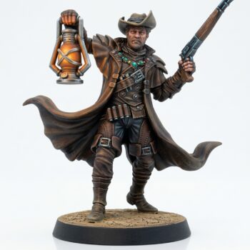 Stragovian Nightwarden D - Painted 3D Printed Miniature