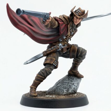 Stragovian Nightwarden E - Painted 3D Printed Miniature