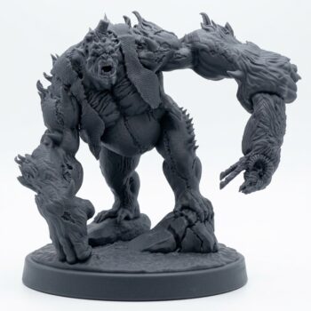 Subhanjinn - Gray Resin 3D Printed Miniature