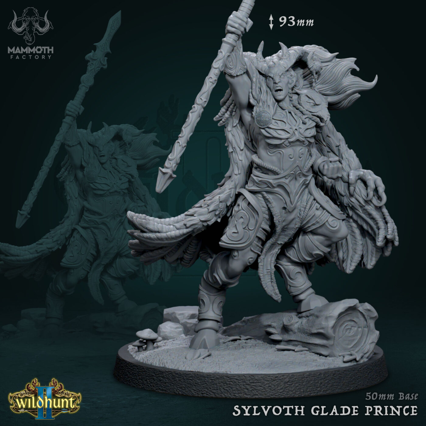 Sylvoth Glade Prince Miniature