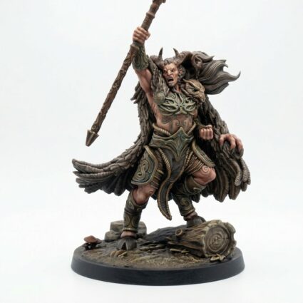 Sylvoth Glade Prince - Painted 3D Printed Miniature