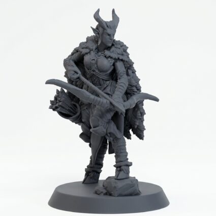 Sylvoth Tracker A - Gray Resin 3D Printed Miniature