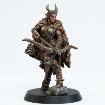 Sylvoth Tracker A - Painted 3D Printed Miniature